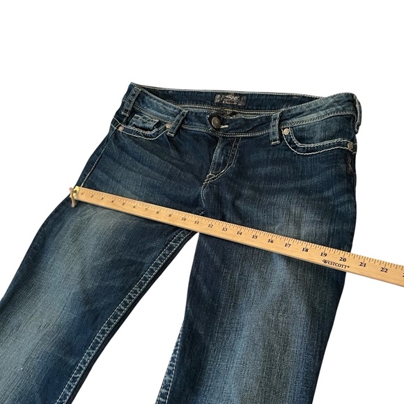Silver Jeans Co. Womens Tuesday Low Rise Slim Bootcut-34x33 (16.5) Good Shape - Picture 7 of 15